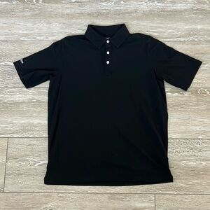 Malbon Golf Polo Shirt, Black